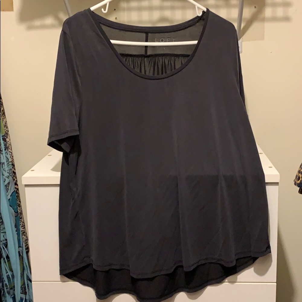 Loft babydoll blouse